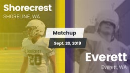 Matchup: Shorecrest High vs. Everett  2019