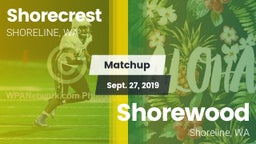 Matchup: Shorecrest High vs. Shorewood  2019
