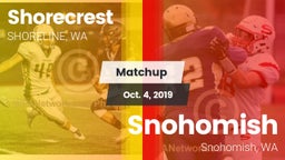 Matchup: Shorecrest High vs. Snohomish  2019