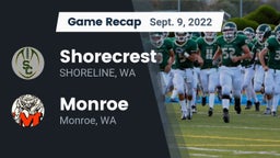 Recap: Shorecrest  vs. Monroe  2022