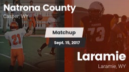 Matchup: Natrona County High vs. Laramie  2017