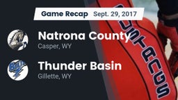 Recap: Natrona County  vs. Thunder Basin  2017