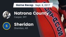 Recap: Natrona County  vs. Sheridan  2017