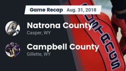 Recap: Natrona County  vs. Campbell County  2018