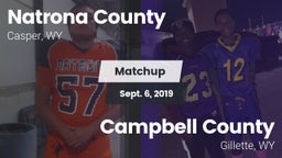 Matchup: Natrona County High vs. Campbell County  2019