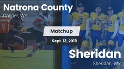 Matchup: Natrona County High vs. Sheridan  2019