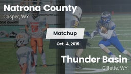 Matchup: Natrona County High vs. Thunder Basin  2019