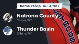 Recap: Natrona County  vs. Thunder Basin  2019