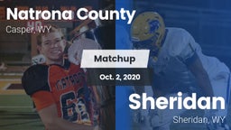Matchup: Natrona County High vs. Sheridan  2020