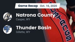 Recap: Natrona County  vs. Thunder Basin  2020