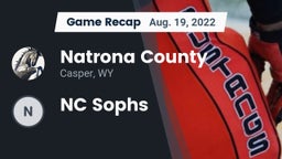 Recap: Natrona County  vs. NC Sophs 2022