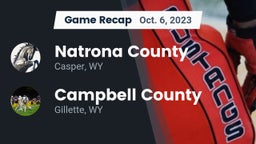Recap: Natrona County  vs. Campbell County  2023