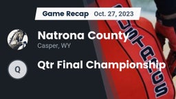 Recap: Natrona County  vs. Qtr Final Championship 2023