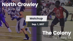 Matchup: North Crowley High vs. The Colony  2017