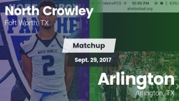 Matchup: North Crowley High vs. Arlington  2017