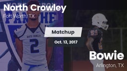 Matchup: North Crowley High vs. Bowie  2017