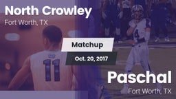 Matchup: North Crowley High vs. Paschal  2017