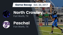 Recap: North Crowley  vs. Paschal  2017
