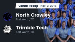 Recap: North Crowley  vs. Trimble Tech  2018