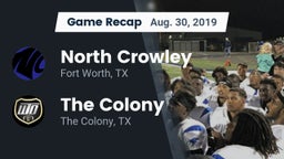 Recap: North Crowley  vs. The Colony  2019