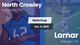 Matchup: North Crowley High vs. Lamar  2019