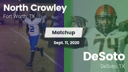 Matchup: North Crowley High vs. DeSoto  2020
