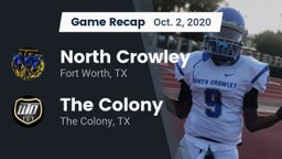Recap: North Crowley  vs. The Colony  2020