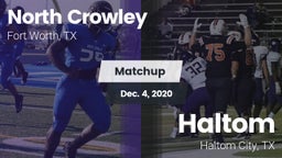 Matchup: North Crowley High vs. Haltom  2020