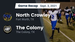 Recap: North Crowley  vs. The Colony  2021