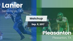 Matchup: Lanier  vs. Pleasanton  2017