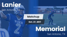 Matchup: Lanier  vs. Memorial  2017