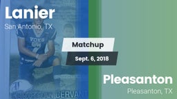 Matchup: Lanier  vs. Pleasanton  2018