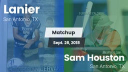 Matchup: Lanier  vs. Sam Houston  2018