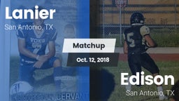 Matchup: Lanier  vs. Edison  2018