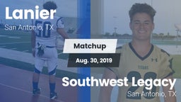 Matchup: Lanier  vs. Southwest Legacy  2019
