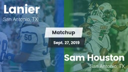 Matchup: Lanier  vs. Sam Houston  2019