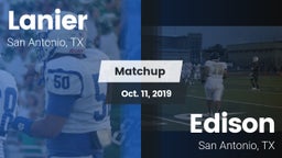 Matchup: Lanier  vs. Edison  2019