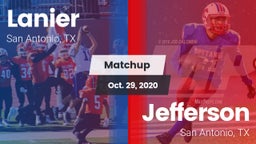 Matchup: Lanier  vs. Jefferson  2020