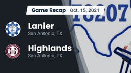 Recap: Lanier  vs. Highlands  2021