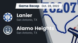 Recap: Lanier  vs. Alamo Heights  2022