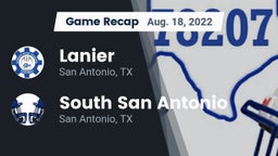 Recap: Lanier  vs. South San Antonio  2022