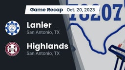 Recap: Lanier  vs. Highlands  2023
