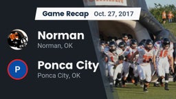 Recap: Norman  vs. Ponca City  2017