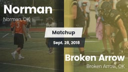 Matchup: Norman  vs. Broken Arrow  2018