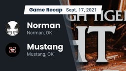 Recap: Norman  vs. Mustang  2021