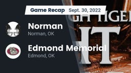 Recap: Norman  vs. Edmond Memorial  2022