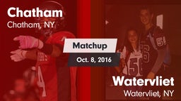Matchup: Chatham  vs. Watervliet  2016