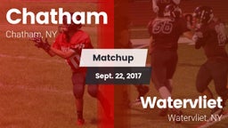 Matchup: Chatham  vs. Watervliet  2017