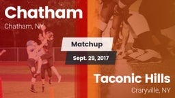 Matchup: Chatham  vs. Taconic Hills  2017