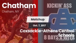 Matchup: Chatham  vs. Coxsackie-Athens Central Schools 2017